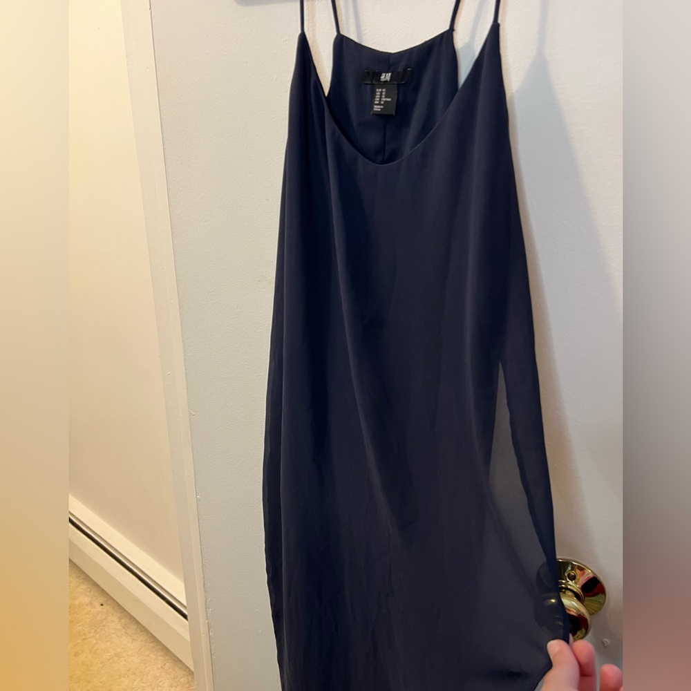 Elegant Navy Blue H&M Dress